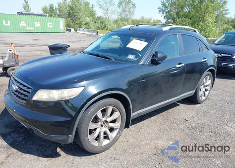2006 Infiniti Fx35 из США, поврежденный, VIN JNRAS08W06X210864